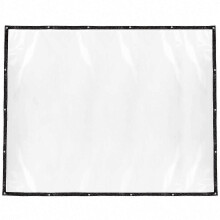 Lona impermeable de PVC transparente de alta resistencia (200 x 250 cm) para proteger el suelo del patio.