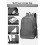 (Gray)25L Ultra Lightweight & Packable Hiking Backpack - Compact Foldable Daypack, Water - Resistant 4
