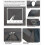 (Gray)25L Ultra Lightweight & Packable Hiking Backpack - Compact Foldable Daypack, Water - Resistant 5