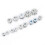14 Pcs Drain Plug Hex Socket Oil Flange Pan Drain Nut for Multiple Purpose 8