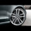 for Set of 4 Audi wheel covers, 60mm, black/chrome 4