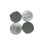 for Set of 4 Hyundai wheel covers, silver, 60mm 3