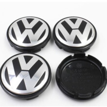 for Set of 4 Volkswagen wheel covers inner 52mm outer 56mm 1J0601171