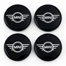for Set of 4 MINI Alloy Wheel Covers 54 mm – Compatible Car Wheels, Original Design