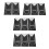 11pcs 43/65/80cm Multi size Circular Knitting Needle Handcraft Sweater Weave Needle Set(65cm) 15
