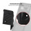 8PCS Thickening Speaker Corner Protector Plastic Right Angle Wrap Angle with Screw Kits Black 5