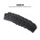 8PCS Thickening Speaker Corner Protector Plastic Right Angle Wrap Angle with Screw Kits Black 4