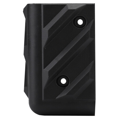 8PCS Thickening Speaker Corner Protector Plastic Right Angle Wrap Angle with Screw Kits Black 2