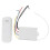 3 Ways ON/OFF 220V Digital Wireless Wall Light Receiver Transmitter Remote Control Switch 3