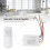 3 Ways ON/OFF 220V Digital Wireless Wall Light Receiver Transmitter Remote Control Switch 8