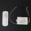3 Ways ON/OFF 220V Digital Wireless Wall Light Receiver Transmitter Remote Control Switch 6