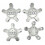 for AUDI central COVERS stars spider rim covers AUDI 135mm set 4pcs 2