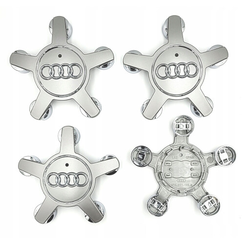 for AUDI central COVERS stars spider rim covers AUDI 135mm set 4pcs 1
