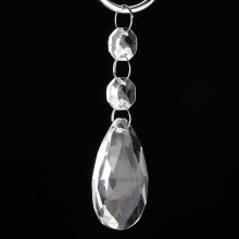 1Pcs Transparent Crystal Glass Hanging Strings Craft Decoration Accessories(#2)