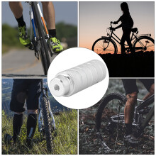 Bicycle Metal Heavy Duty Foot Stand Pegs Rear Stunt Pegs Footrest Bike Accessories (silver)