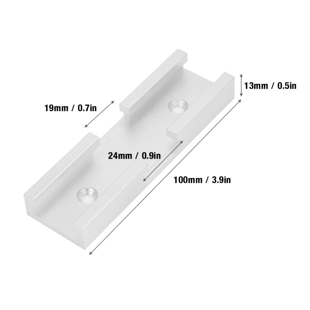 T Track Connector Miter Track Jig Fixture Slot Connector For Router Table 8361324729353