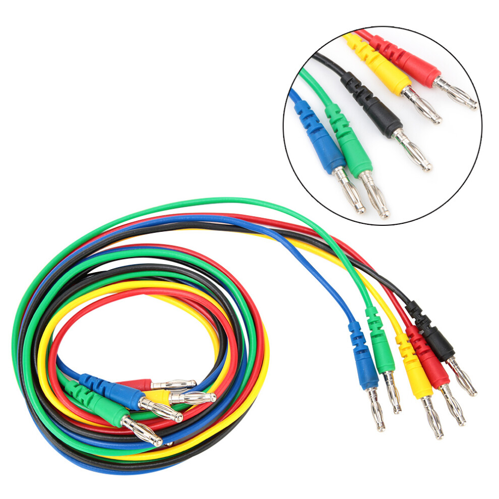 P1043 4Mm Banana Plug Test Line Injection Molded Male To Male Multimeter Wire Cable 8411324729263