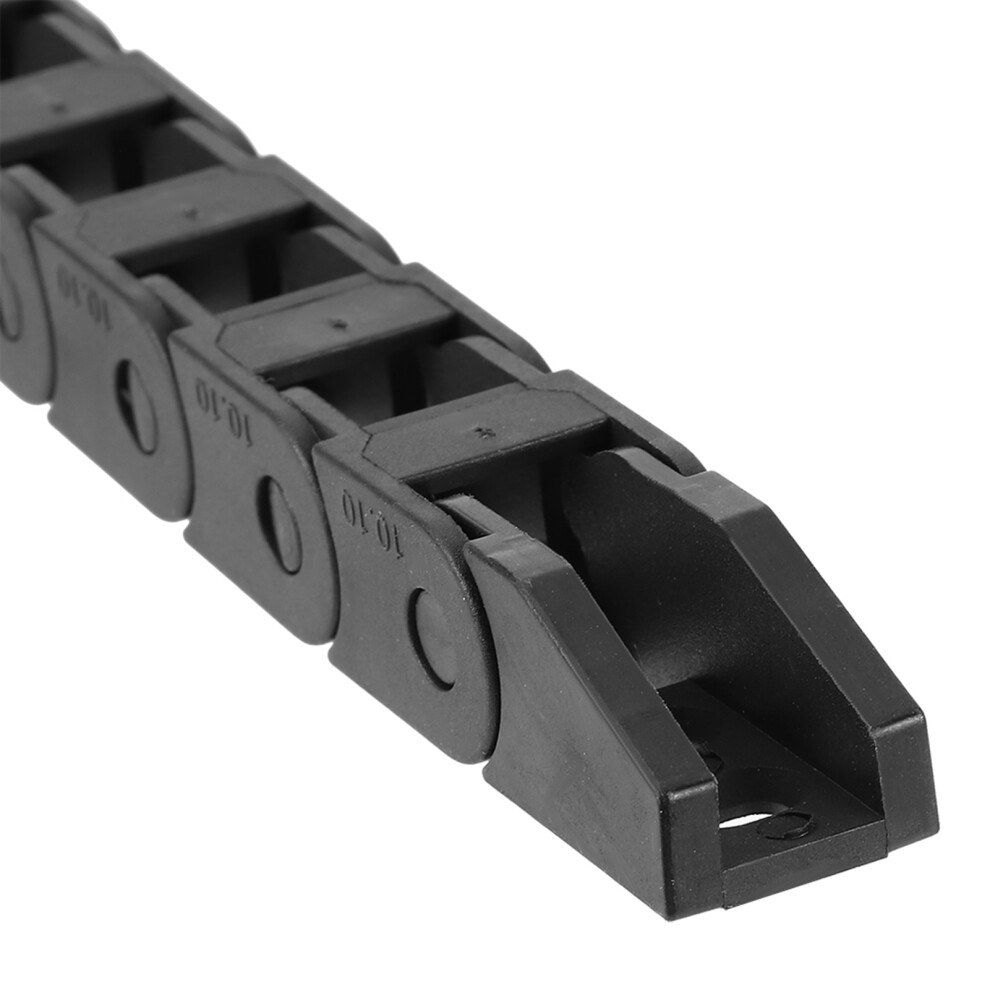 1 Meter R18 Black Nylon Cable Drag Chain Wire Carrier For 3D Printer Cnc Machine 10X10mm 9401324729706