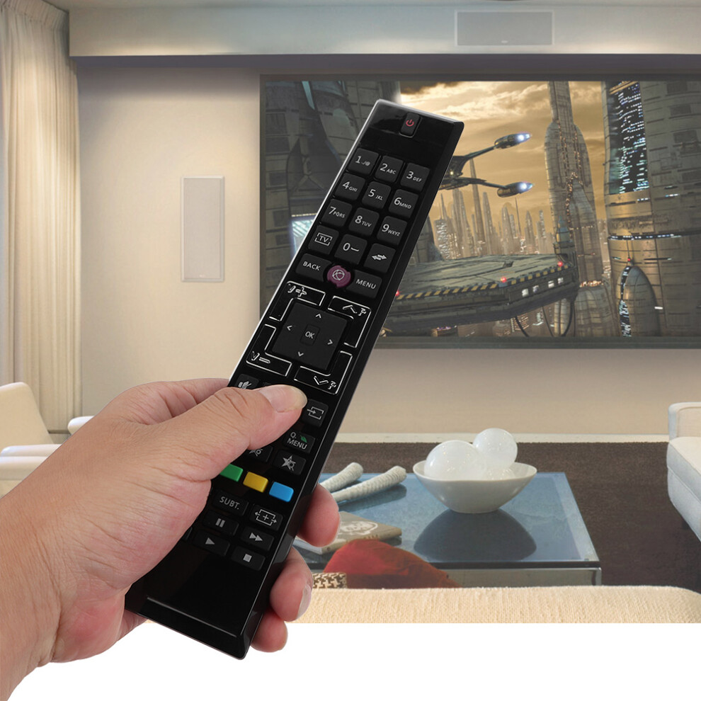 Tv Remote Control Controller Replacement For Telefunken Specific Edenwood 7901324730853