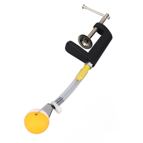 Pingpong-Trainer Schwarz 162 g, 6,5 cm Basis, 30 cm max 2