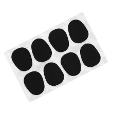 Saxophon-Mundstück Patch-Pad 0,5 mm oval schwarz 27 21 mm