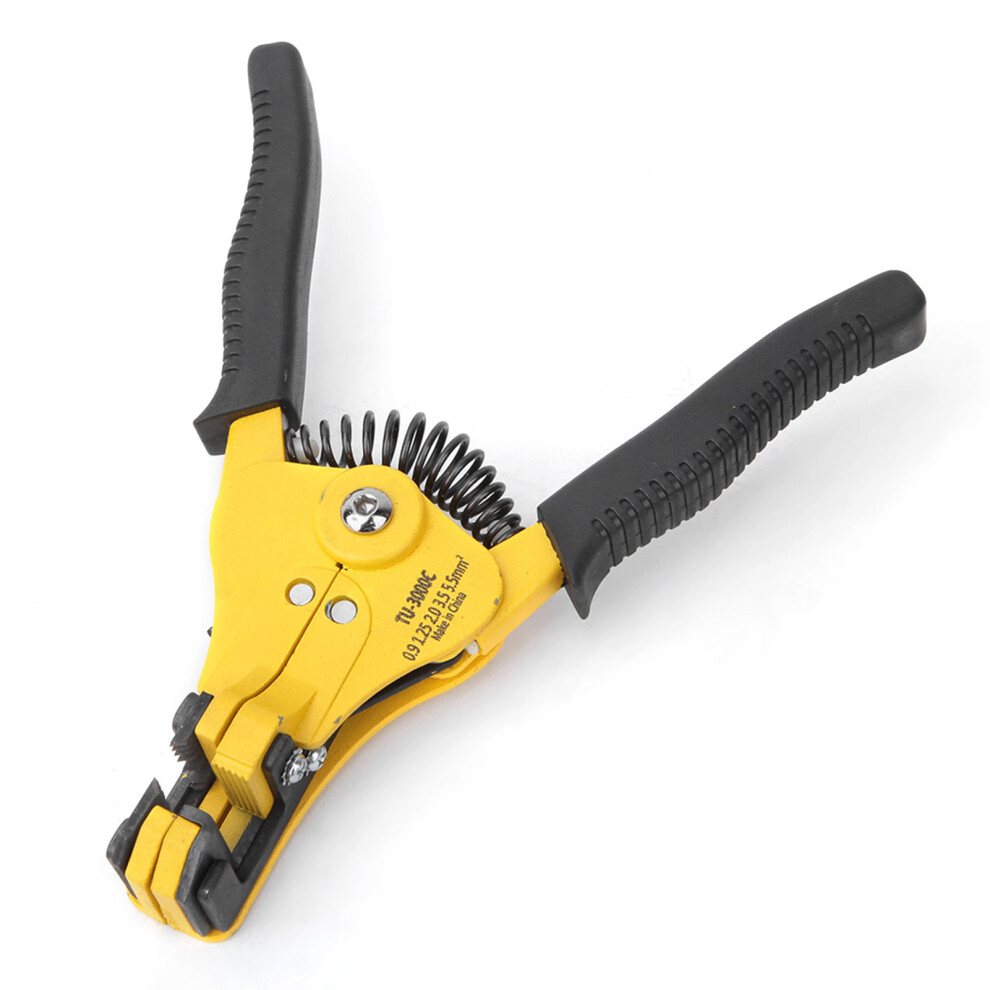 Automatic Wire Stripper Pliers Electricians Cable Stripping Tool 0.9/1.25/2.0/3.5/5.5Mm 3691324732615