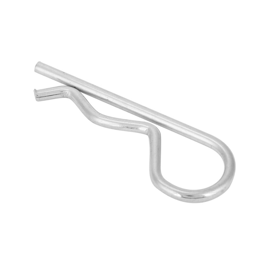 10Pcs B Type Cotter Pin Clips Zinc Plated Retaining Pins Spring Clips Hair Pin (3*60Mm) 4951324734354
