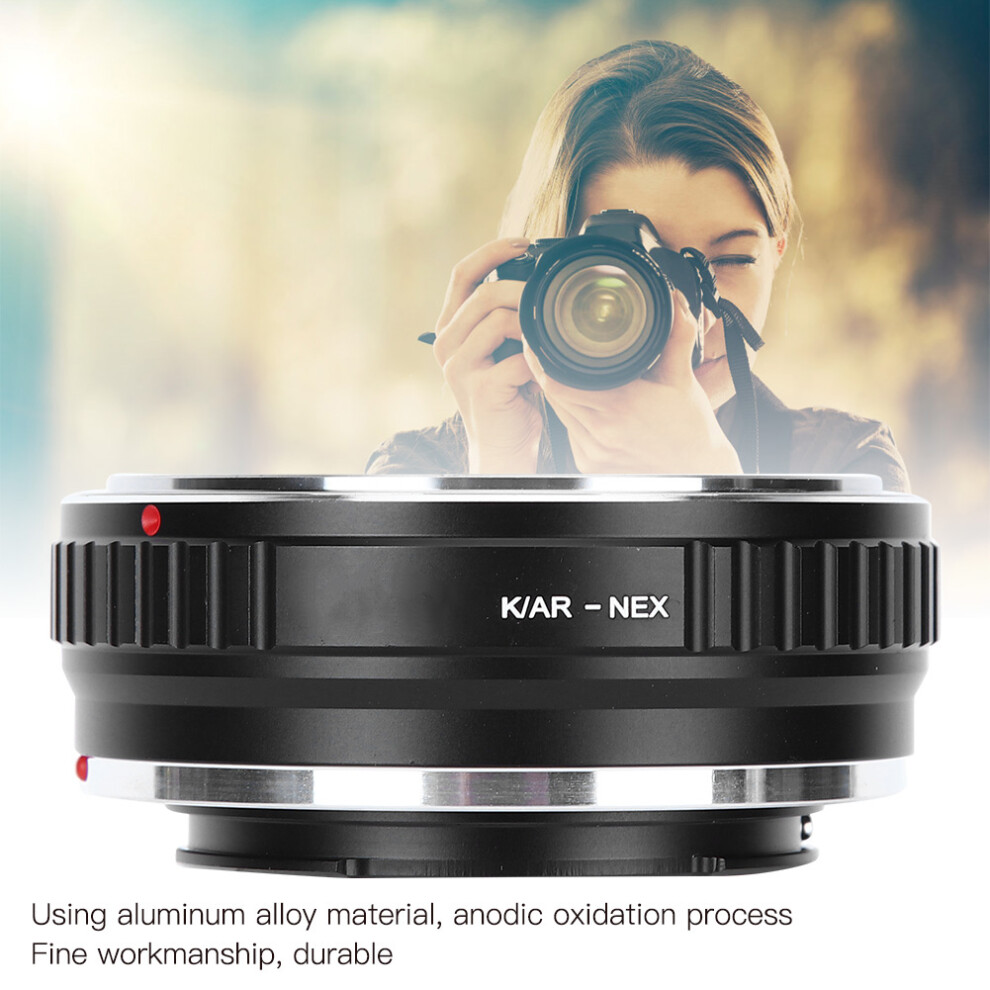 Fikaz K Ar‑Nex Lens Adapter Ring For Konica Ar Mount Lenses To For Sony E Mount Camera 7891324735173