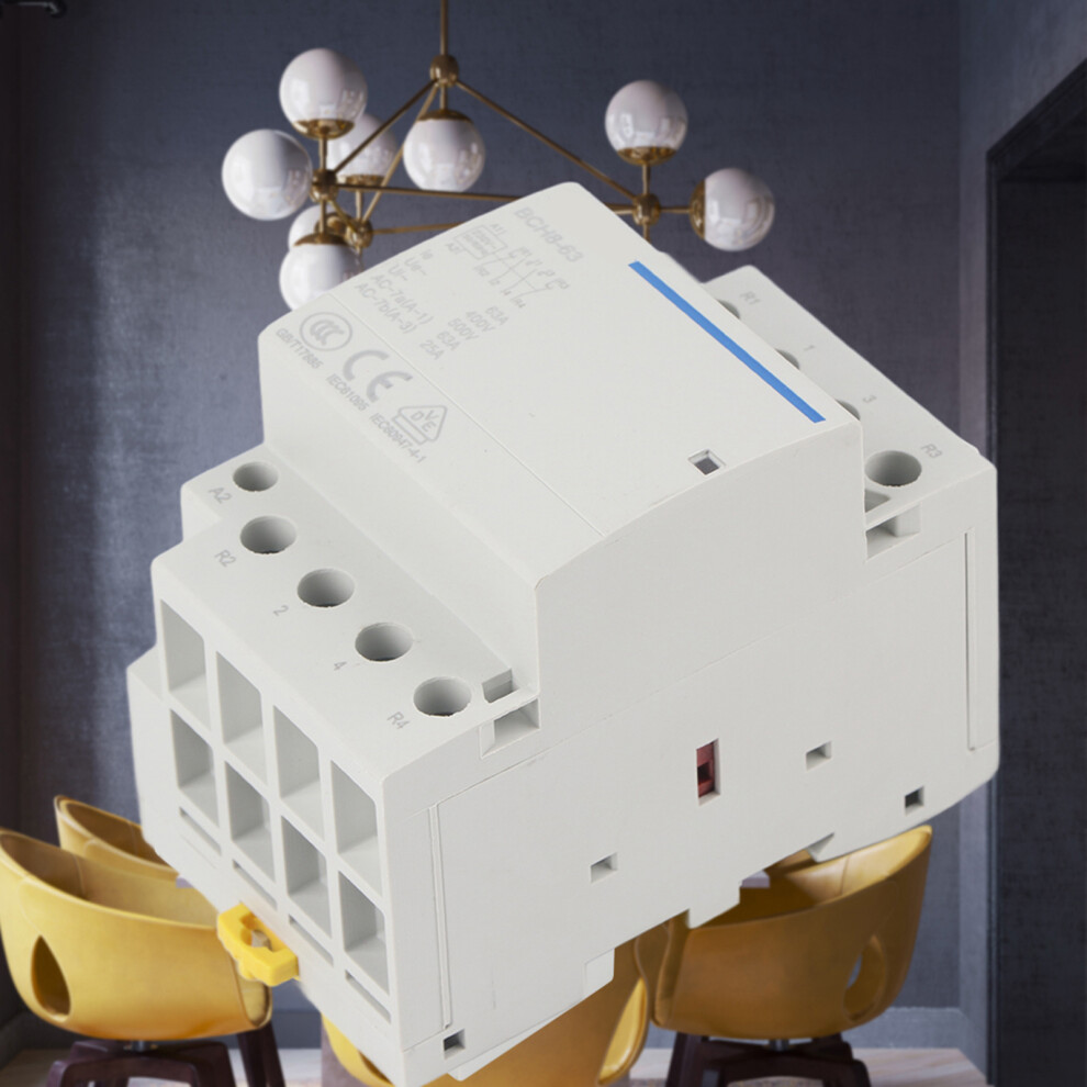 4P 63A 24V/ 50/60Hz Household Ac Contactor 2No2nc (230Vac) 4141324735493