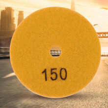 3inch Round Diamond Polishing Pad Granite Marble Grinding Disc Wet Polisher Tool (150#)