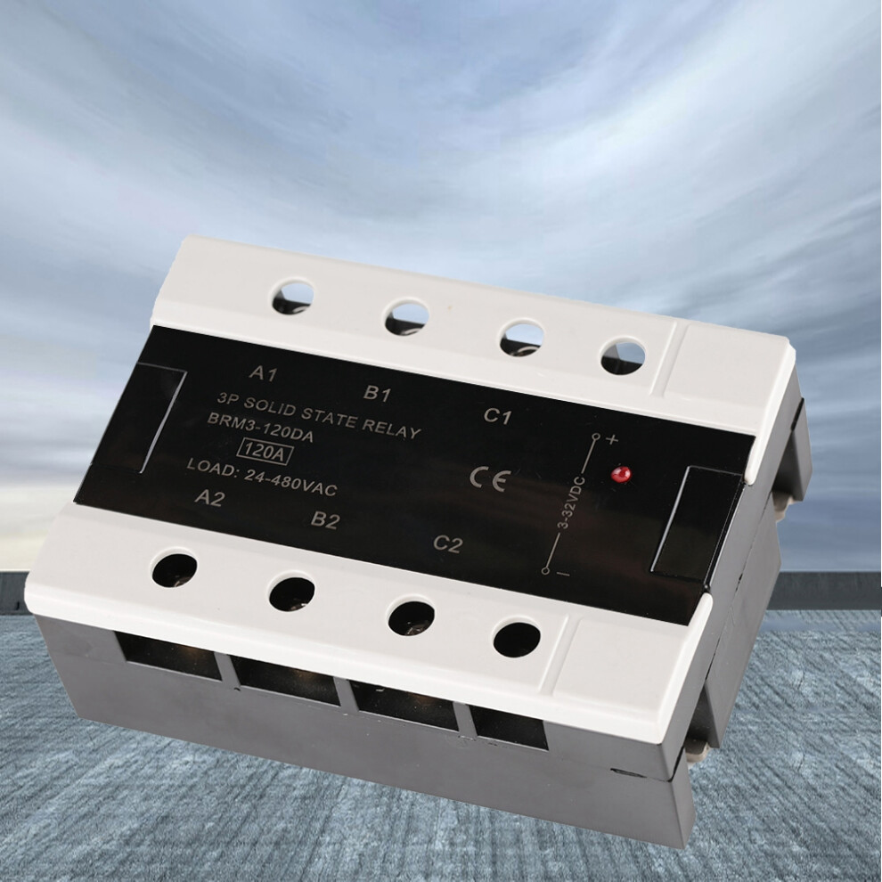 Load 24-480Vac Three Phase Solid State Relay (Brm3-120Da) 4931324738194