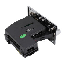 Münzannahmegerät, 6-Währungen, 12 V, 64  123  143 mm
