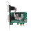 2-Port RS-232 PCIe-Kartenadapter WCH382L, 2xDB9 7