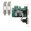 2-Port RS-232 PCIe-Kartenadapter WCH382L, 2xDB9 3