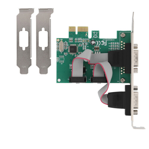 2-Port RS-232 PCIe-Kartenadapter WCH382L, 2xDB9 2