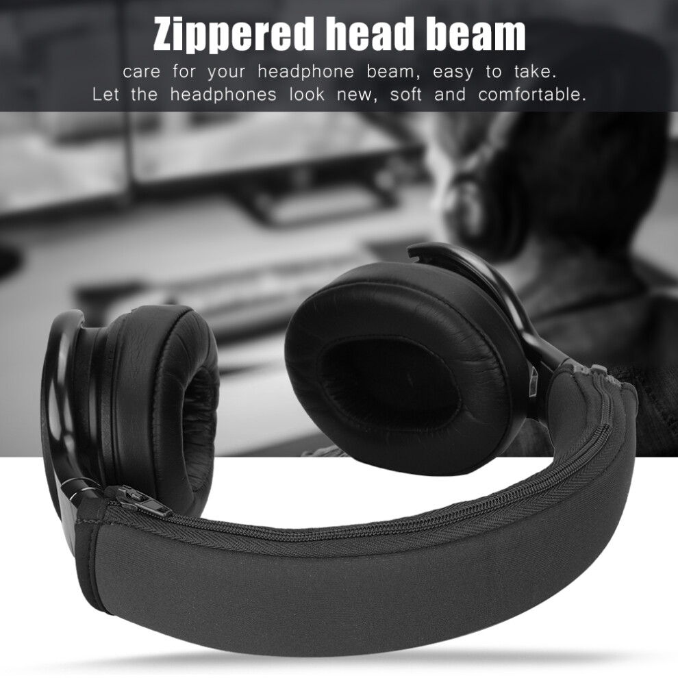 Replacement Headset Earphone Cushion Headband Pad Cover For Iron Triangle M50(Black) Black 9311324739752