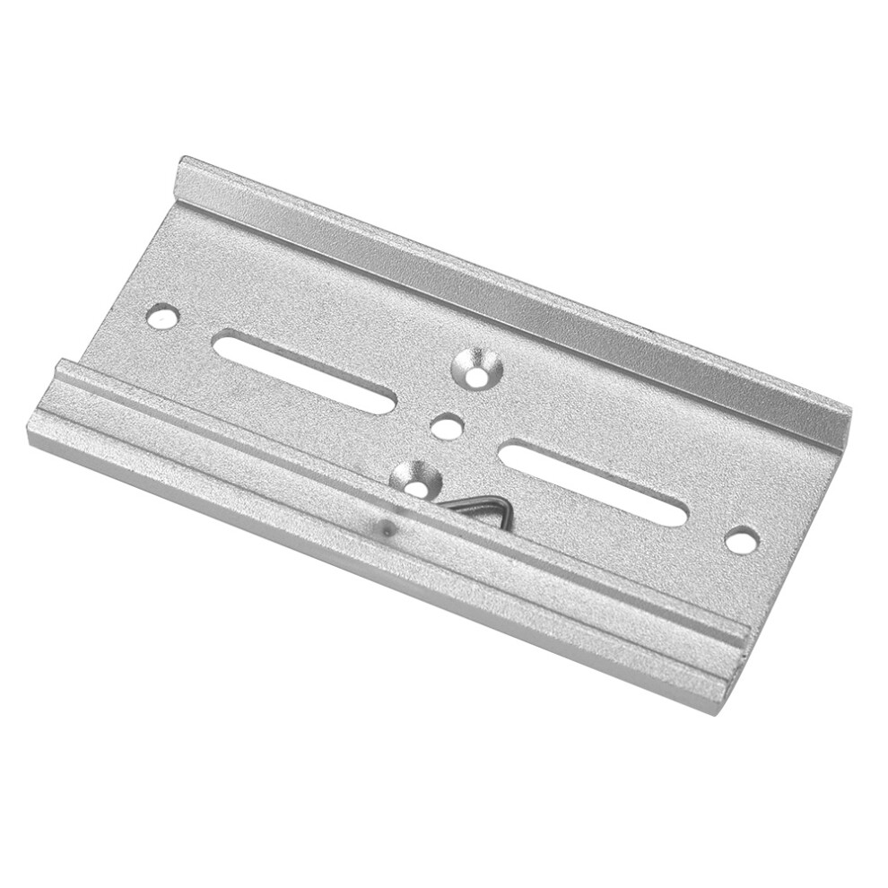 35Mm Aluminum Din Rail Fixed Clamp Fasten Clip For Relay Mounting (#8) 4641324740621