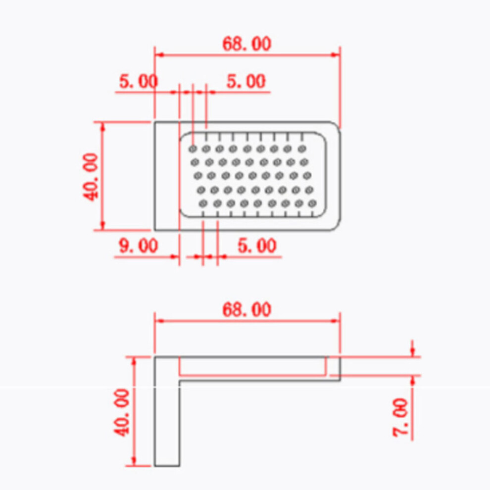 Woodworking Ttype Scribe Mark Measuring Tool Aluminum Alloy Cross Calibration Ruler 7901324740333