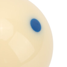 57.2mm Pool Standard Training Ball DotSpot Practice Cue Ball Billiard Accessory(Blue Dot )