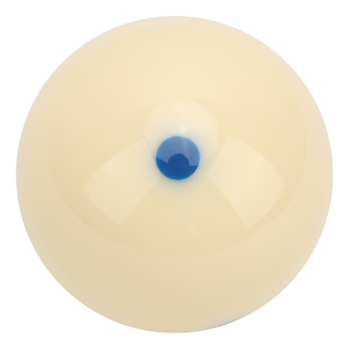57.2mm Pool Standard Training Ball DotSpot Practice Cue Ball Billiard Accessory(Blue Dot ) 1