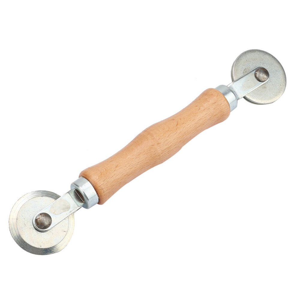 Wooden Handle Aluminum Alloy Wheel Repair Tube Stitch Puncture Patch Tyre Roller Bearing Tool 4991324741310