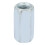 1Pcs Zinc Plated Carbon Steel Long Rod Coupling Hex Nut Threaded Fasteners 1