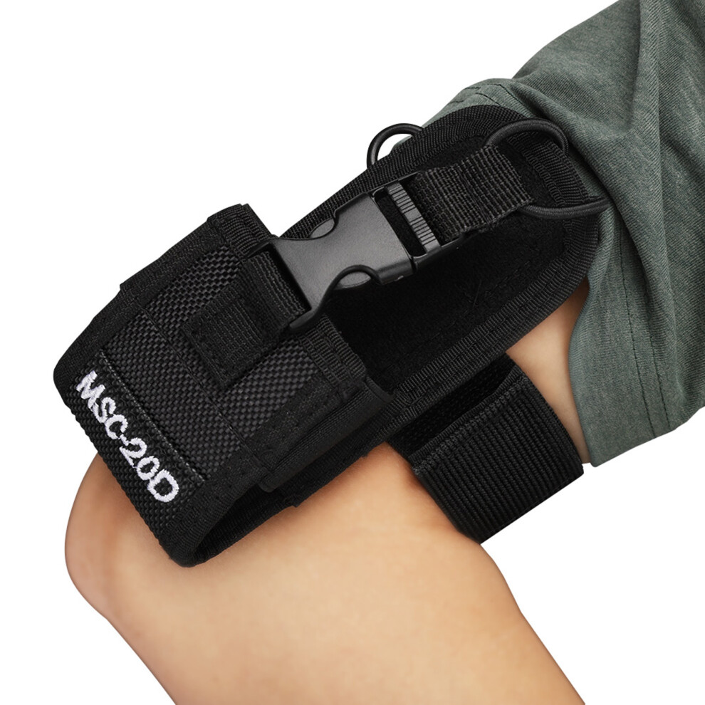 Msc 20D Walkie Talkie Two Way Radio Nylon Lightweight Arm Bag With Armband 7891324741754