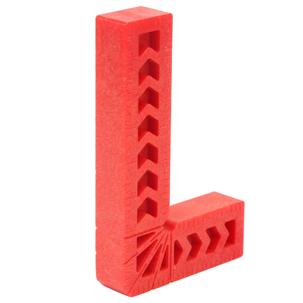4Pcs Plastic L Type 90 Degree Right Angle Ruler Woodworking Tool Auxiliary Locator(3In) 6911324742474