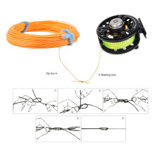 30M Nylon Weight Forward Floating Fly Fishing Line WF 4/5/6/7/8 For Stream River Lake (WF-4F)