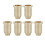 6 Pcs Iron Electric Guitar String Ferrules Guitar String Cap Instrument Accessories (Golden) 5