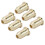 6 Pcs Iron Electric Guitar String Ferrules Guitar String Cap Instrument Accessories (Golden) 4