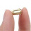 6 Pcs Iron Electric Guitar String Ferrules Guitar String Cap Instrument Accessories (Golden) 1