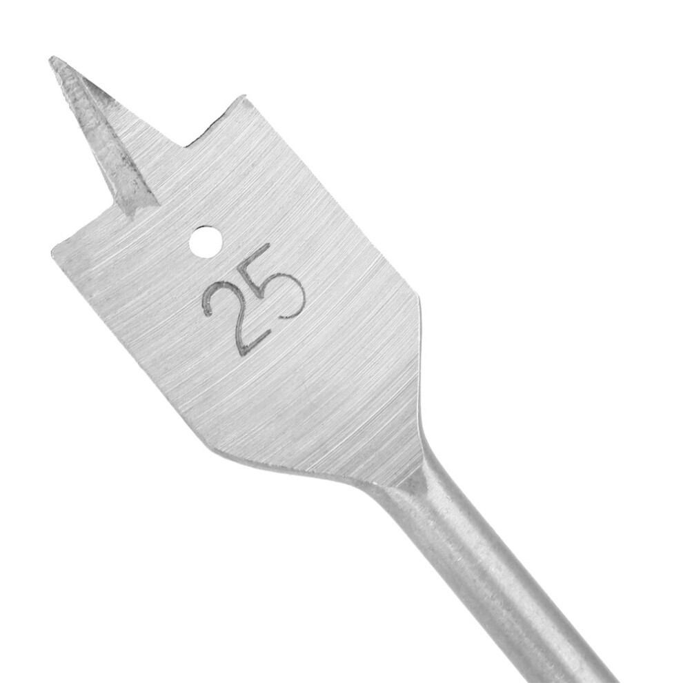 6Pcs High Carbon Steel Spade Paddle Flat Woodworking Boring Bits 10-25Mm 8261324744335