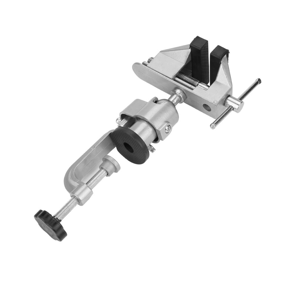 Heavy Duty 360 Degree Rotating Bench Vise Aluminum Alloy Table Vise Clamp Tool 4171324744454